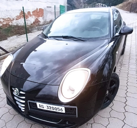 Alfa Romeo Mito cena 13700 przebieg: 185000, rok produkcji 2009 z Złotoryja małe 56